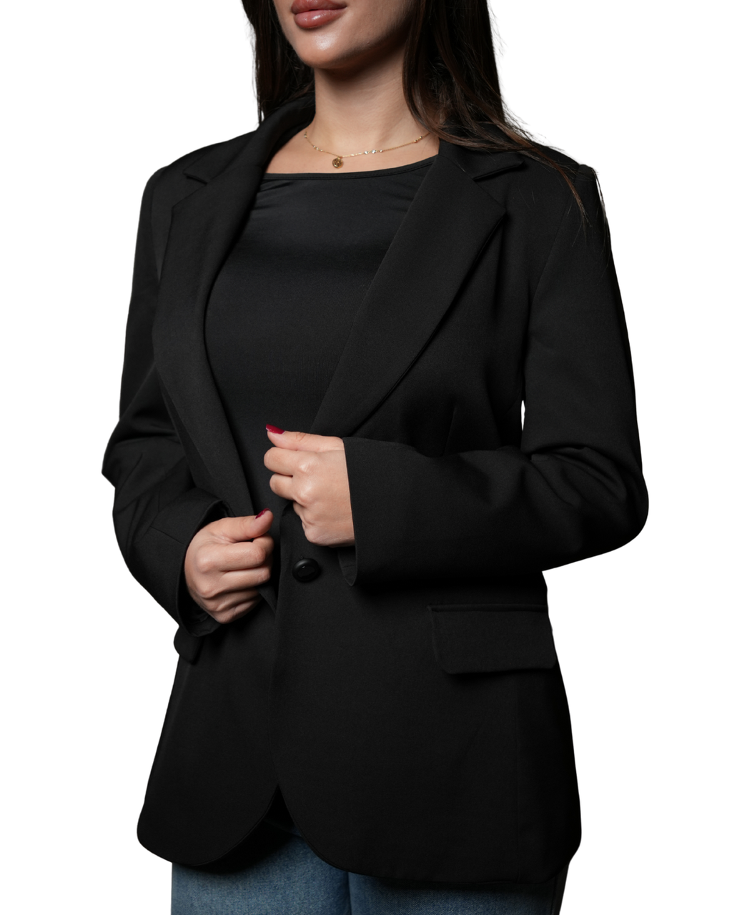 Angel Wings Embellished Blazer