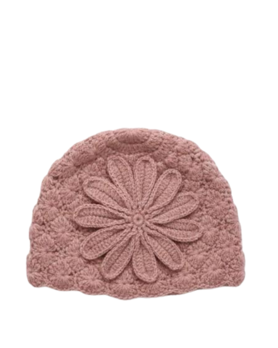Wool Flower Beanie