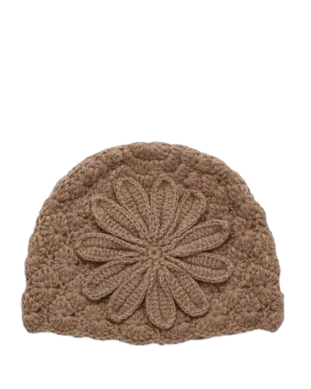 Wool Flower Beanie