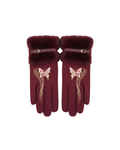 Handpainted Butterfly Gloves