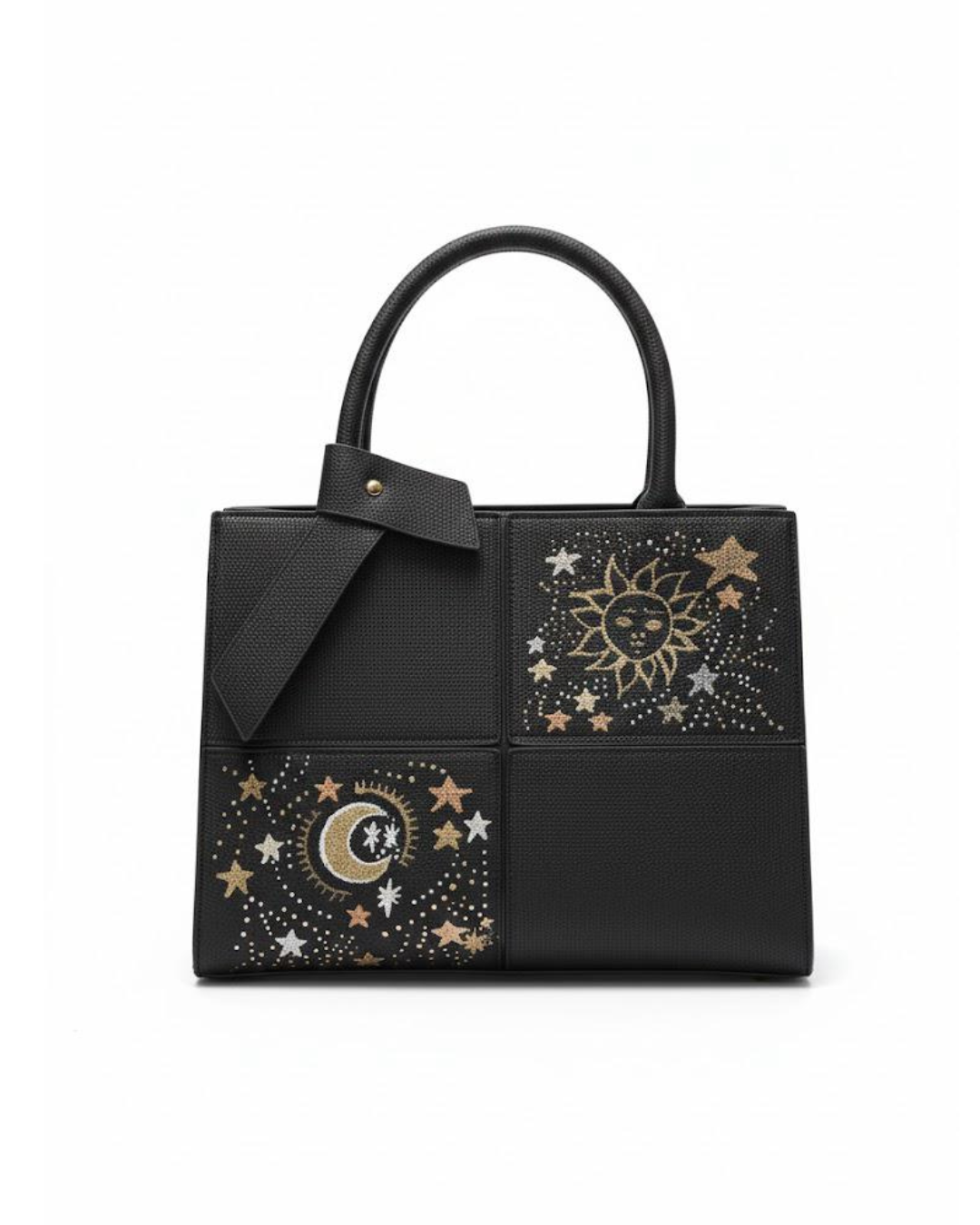 Handpainted Leather Handbag