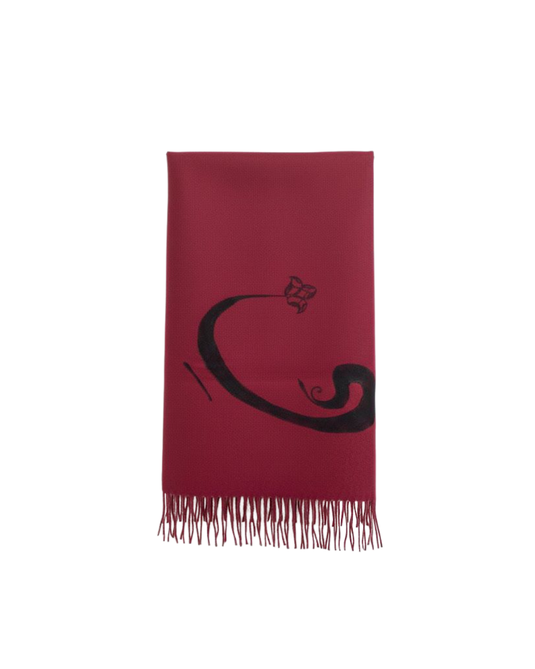 Handpainted Custom Arabic Letter Scarf