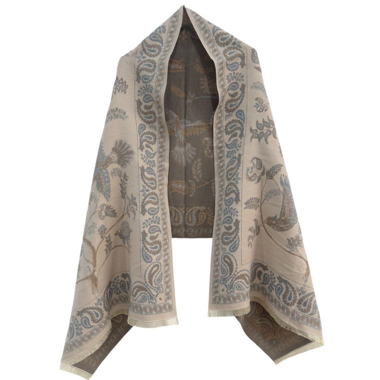 Paisley Cashmere Reversible Scarf